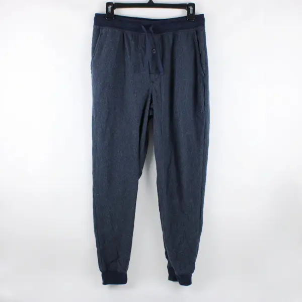 George Men's Navy Blue Pajama Pants Size Medium 32-34 Waist