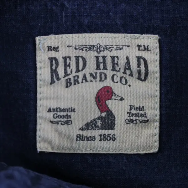 Red Head Brand Co. Men's 2XL Dark Blue Short Sleeve Button-Down Shirt