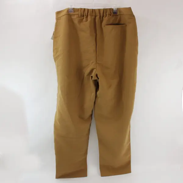 Old Navy Taylor Women's Extra High Rise Straight Leg Pants Brown XXL NWT