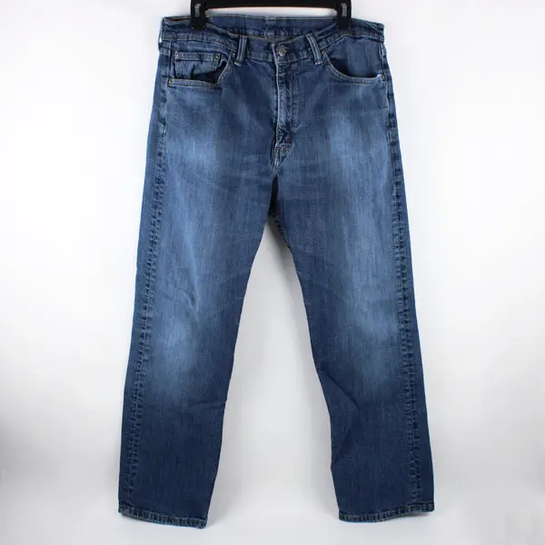Levi's 505 Men's Straight Leg Jeans Medium Wash 36x30