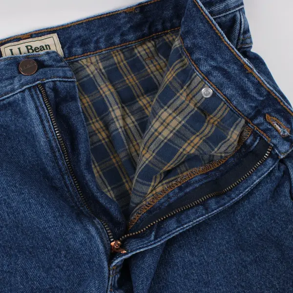 L.L. Bean Men's Natural Fit Jeans Medium Wash 36x30