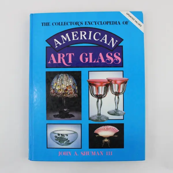 Collector Books American Art Glass Encyclopedia John A Shuman III 1991 VTG HC