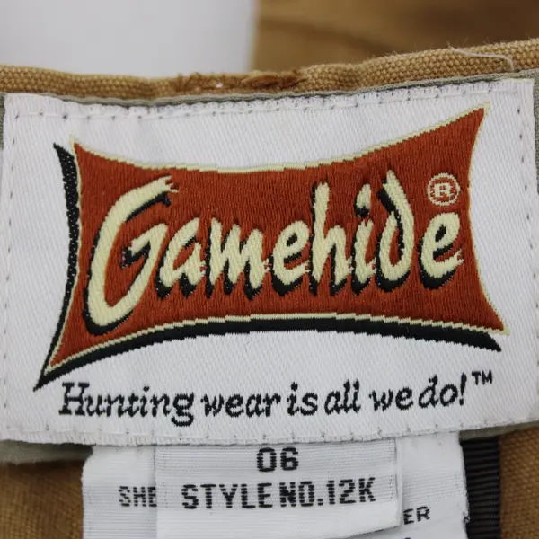 Gamehide Women's Brown Hunting Pants Size 6 FLAWED