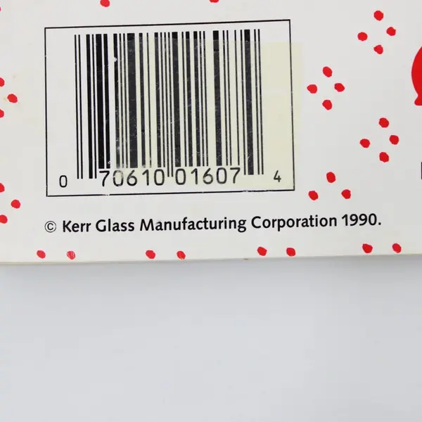 Vintage Kerr Kitchen Cookbook Home Canning & Freezing Guide 1990 Paperback 