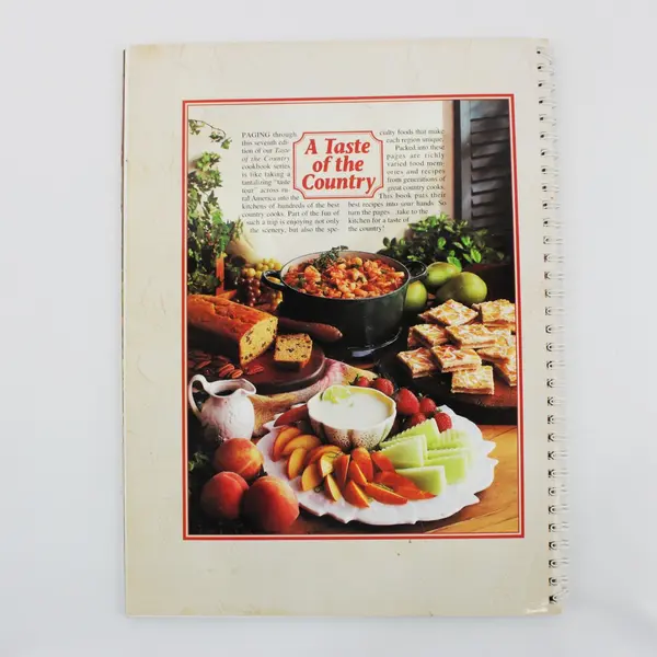 A Taste of the Country Cookbook 7th Edition Reiman Publications Spiral Bound