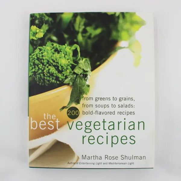 The Best Vegetarian Recipes Martha Rose Shulman 2001 Hardcover DJ