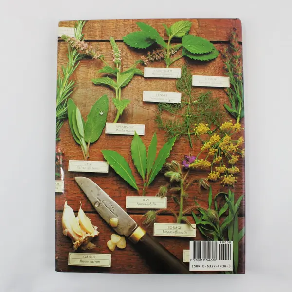 The Herb Book by Boxer & Back Illustrated Hardcover 1988 Reprint 1989