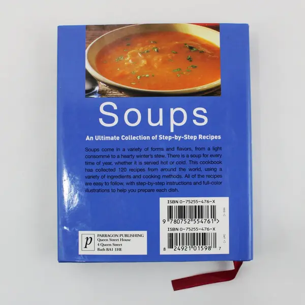 Carole Clements Soups Cookshelf Hardcover Cookbook 2005