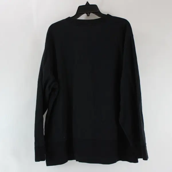 Sport Savvy Women's V-Neck Sweater Black Size 2X Pre-Owned
