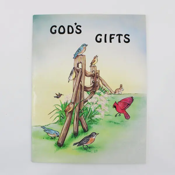 God's Gifts Illustrated Book of Birds & Nature, Illustrated by Edith Burkholder