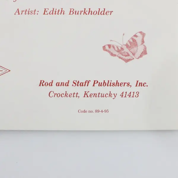 God's Gifts Illustrated Book of Birds & Nature, Illustrated by Edith Burkholder