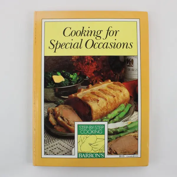 Barron's Cooking for Special Occasions Step-by-Step 1985 ISBN 0-8120-5678-7