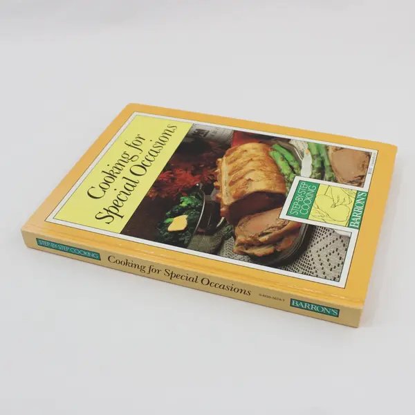 Barron's Cooking for Special Occasions Step-by-Step 1985 ISBN 0-8120-5678-7