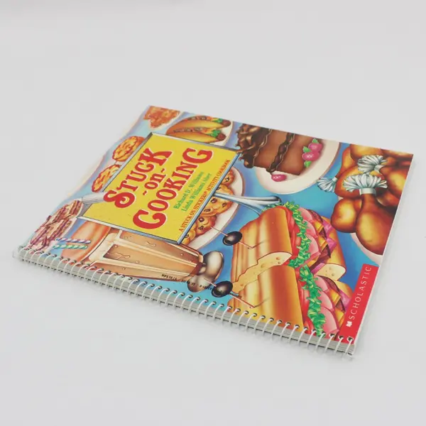 Stuck on Cooking Sticker Activity Cookbook Richard D Williams Scholastic