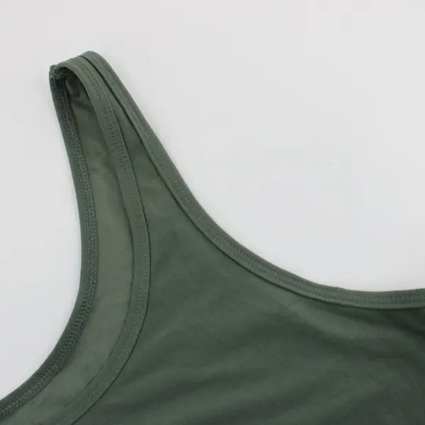 No Boundaries Women's Olive Green Tank Top XXL