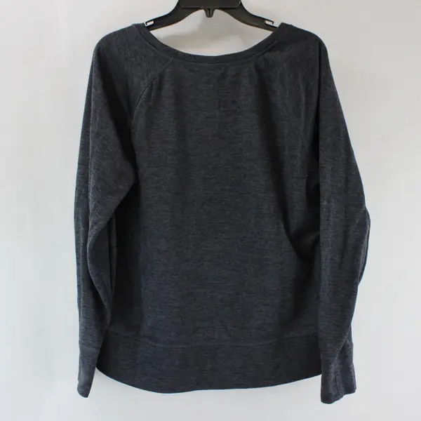 Champion Duo Dry Women's XL Gray Space Dye Long Sleeve Sweater