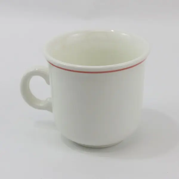 8-Piece Quadrifoglio  Italian Coffee Cup & Saucer Set 3 Mugs 5 Saucers Striped
