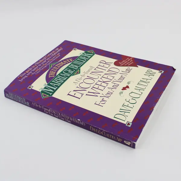Ultimate Marriage Builder Encounter Weekend Dave & Claudia Arp 1994 Paperback