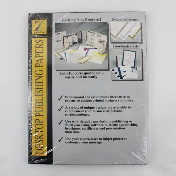 Z Grafix Desktop Publishing Paper 100 Sheets, 8.5 x 11" New