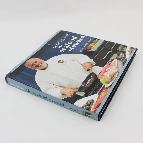Cooking With the Seafood Steward Gary Rainer Puetz Seafood HC Cookbook, DJ 