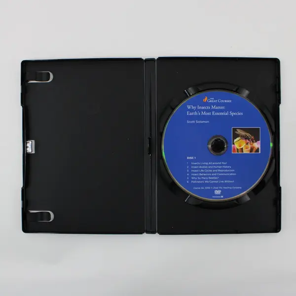 The Great Courses Why Insects Matter 4-Disc DVD Set w/Guidebook