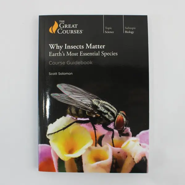 The Great Courses Why Insects Matter 4-Disc DVD Set w/Guidebook