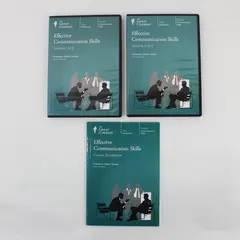 The Great Courses Effective Communication Skills 12-Disc CD Set W/Guidebook 