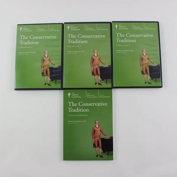 The Great Courses The Conservative Tradition 18-Disc CD Set W/Guidebook 2009