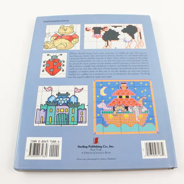 Donna Kooler 555 Cross Stitch Designs HC Book 2001 Sterling Publishing Co. 