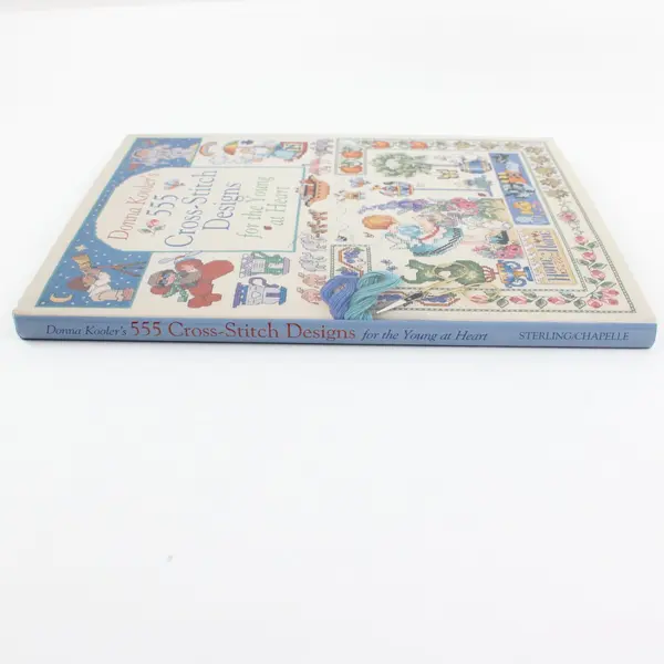 Donna Kooler 555 Cross Stitch Designs HC Book 2001 Sterling Publishing Co. 