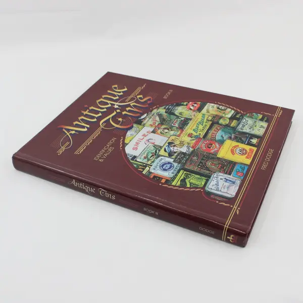 Antique Tins Identification & Values Book III Fred Dodge Hardcover 1999