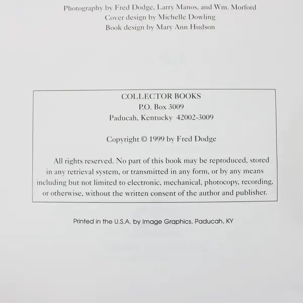 Antique Tins Identification & Values Book III Fred Dodge Hardcover 1999