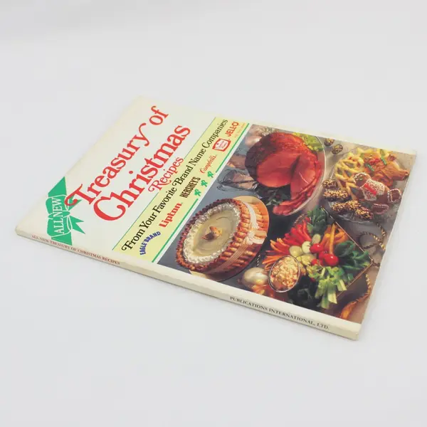 Treasury of Christmas Recipes Brand Name Companies 1991 by Publications