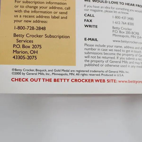 Betty Crocker Easy Vegetarian Classics Go Meatless Recipe Booklet