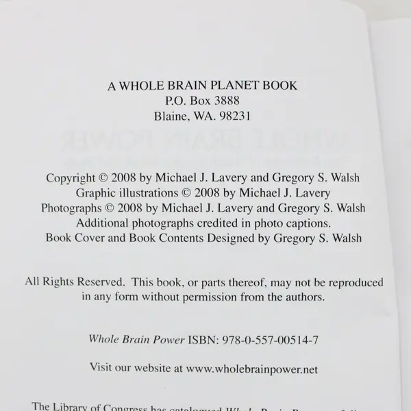 Whole Brain Power: Fountain of Youth for the Mind & Body Michael Lavery