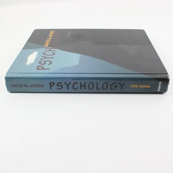 Psychology by David G. Myers 5th Edition Hardcover 1998 ISBN 1572595906