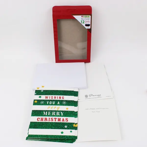 Lot of 2 Packs Rite Aid Home for the Holidays Christmas Cards 12 Each