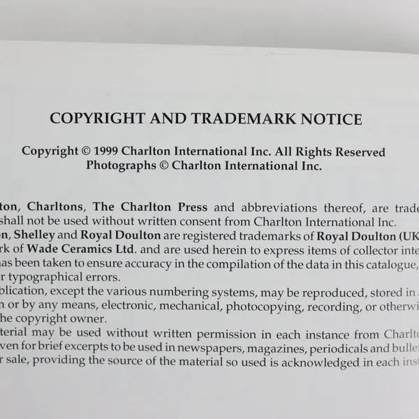 The Charlton Standard Catalogue of Chintz 3rd Edition Susan Scott 1999 PB