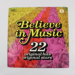K-Tel Believe In Music TU 227 22 Original Hits 12" Vinyl Record