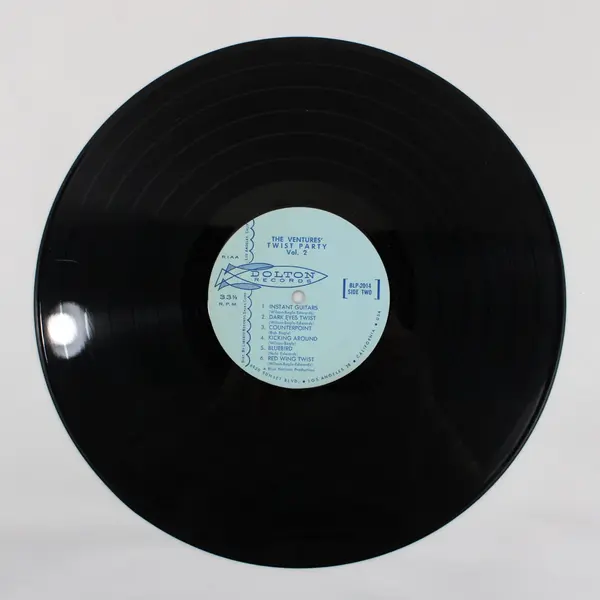 Dance With the Ventures Twist Party Vol. 2 12in Vinyl LP Dolton Records BLP-2014