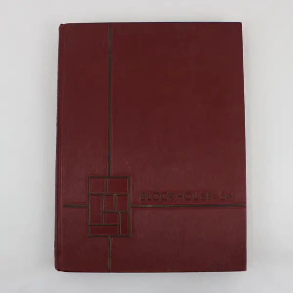 1964 University of Toledo Blockhouse Volume 42 Hardcover Yearbook