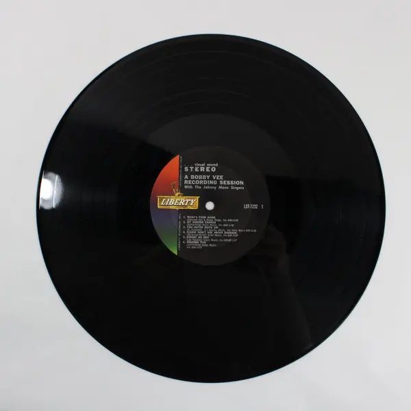  A Bobby Vee  Recording Session 12" Vinyl Record Liberty Stereo  LST-7232