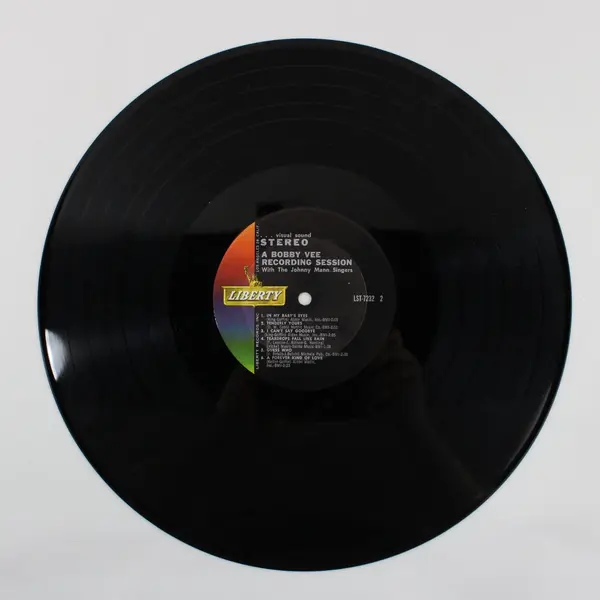  A Bobby Vee  Recording Session 12" Vinyl Record Liberty Stereo  LST-7232