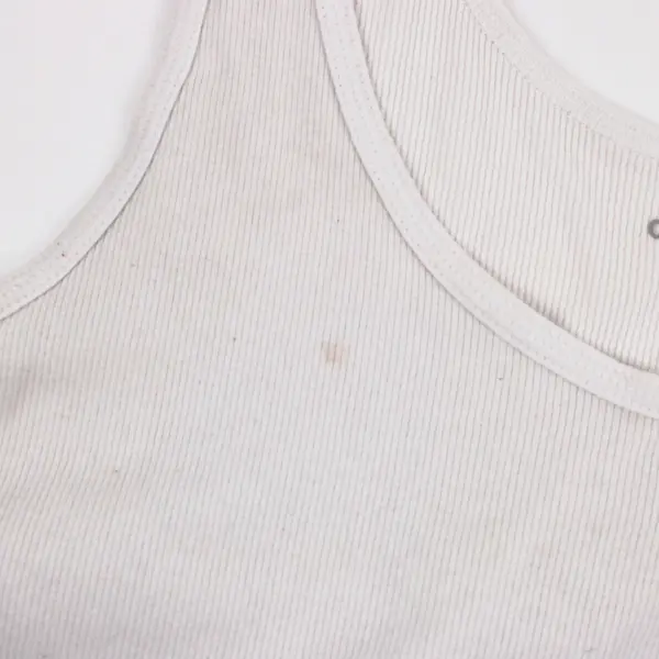 Old Navy Women's White Slim Fit Ribbed Tank Top XXL