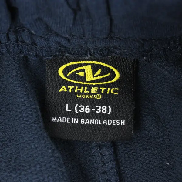 Athletic Works Men's Athletic Shorts Dark Blue Size L 36-38