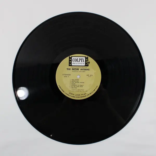 Earle Hagen The New Interns Original Movie Soundtrack LP Vinyl Colpix SCP 473