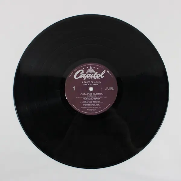 A Taste of Honey Twice as Sweet 12" Vinyl Record Capitol  George Duke  Funk