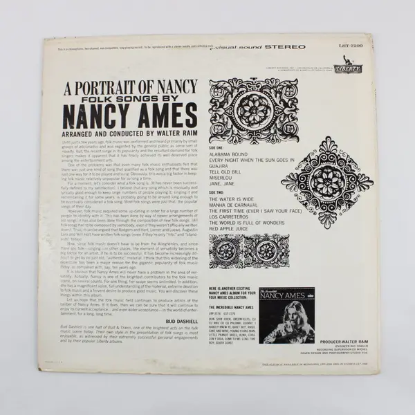  A Portrait of Nancy Liberty Stereo 12" Vinyl Record