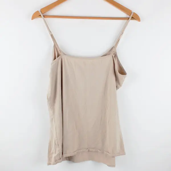 Old Navy First Layer Cami Tank Top Beige Women's XL Sleeveless