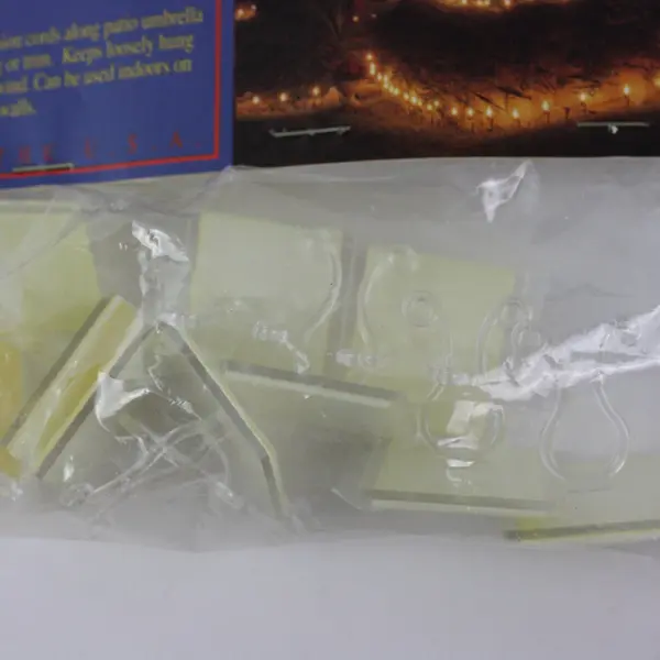 1995 Adams Party Lighters Secure-A-Cord 10-Piece Hook Set #60011-3